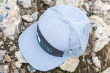 Pines to Palms 7 Panel Hat - Gray