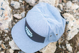 Rad Mountains 7 Panel Hat - Gray