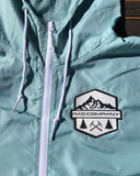 Rad Mountains Lightweight Windbreaker - Aqua