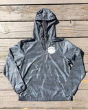 Rad Mountains Lightweight Pullover Anorak Windbreaker - Black Camo