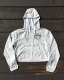 Rad Mountains Lightweight Crop Windbreaker - Snow Camo