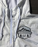 Rad Mountains Lightweight Crop Windbreaker - Snow Camo