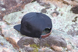 Rad Mountains 7 Panel Hat - Black
