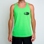 Pines To Palms Tank - Neon Green