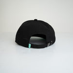 Miami Palms 6 Panel Hat - Black/Turquoise