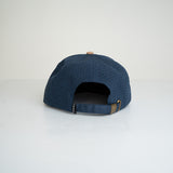 Triangle Mountains 6 Panel Hat - Khaki/Navy