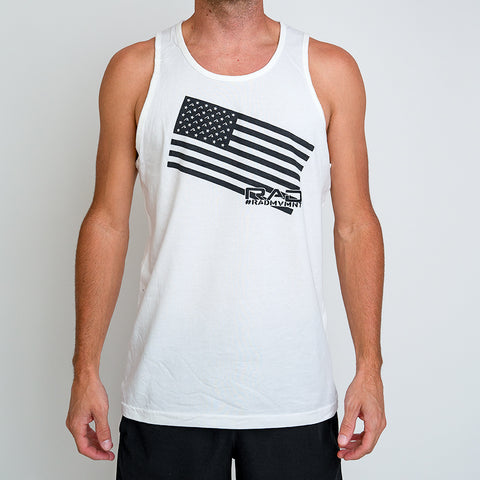 Rad Flag Tank - White
