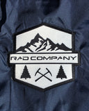 Rad Mountains Lightweight Windbreaker - Classic Navy / Saddle