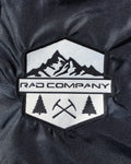 Rad Mountains Lightweight Pullover Anorak Windbreaker - Black Camo