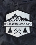 Rad Mountains Lightweight Crop Windbreaker - Black Camo