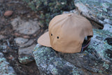 Triangle Mountains 7 Panel Hat - Tan