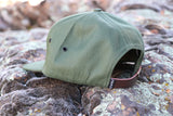 Pines to Palms Circle 7 Panel Hat - Olive Green