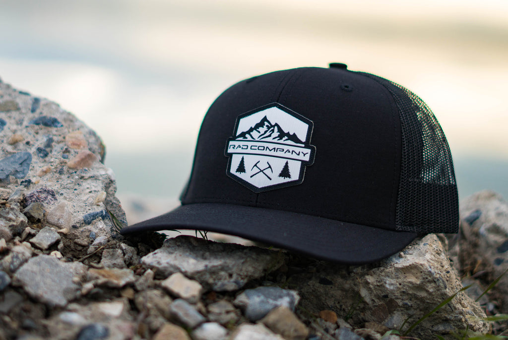 Rad Mountains Snapback Hat Black – Rad Supply Co