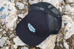 Rad Mountains Snapback Hat - Black